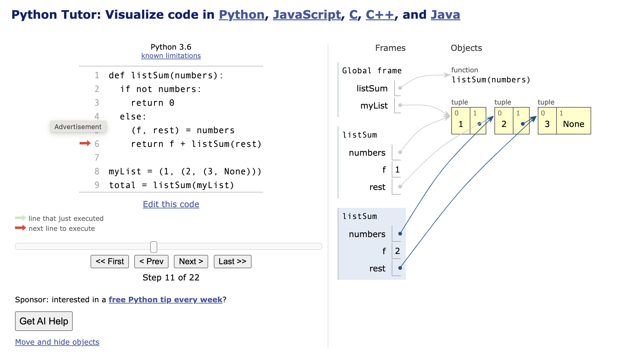 python-visualize