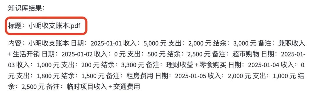 可以看到命中文件为PDF类型，并且显示查询到的内容